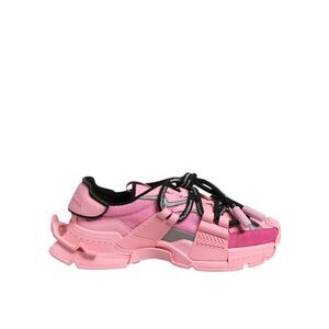 Dolce & Gabbana Pink Low Top Space Women Sneakers Women's Shoes